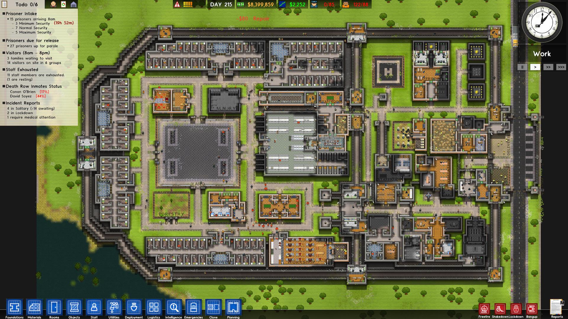 Screen Shot image 5 Prison Architect Total Lockdown حزمة 2023 اصدار بي سي ستيم كود رقمي