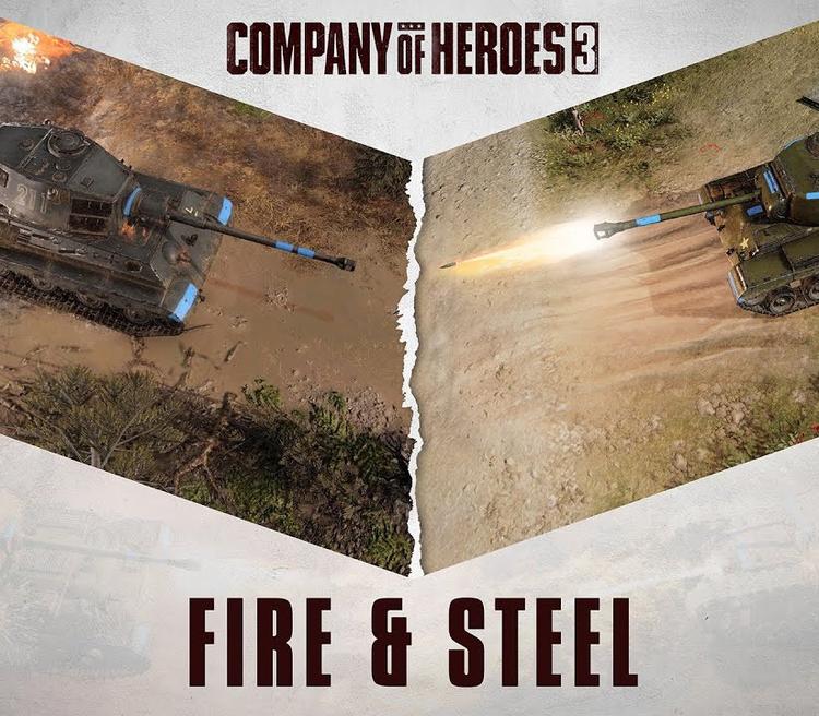 Company Of Heroes 3 - Fire & Steel DLC اوروبي بي سي ستيم كود رقمي