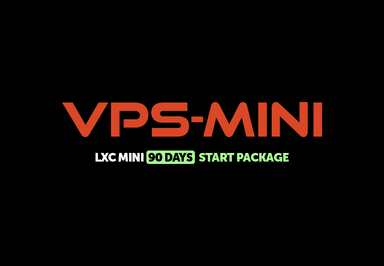 VPS - LXC Mini 90 ايام - Start حزمة