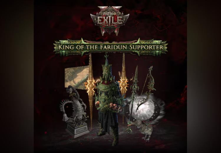 Path Of Exile 2 King Of The Faridun Supporter Pack حزمة اكسبوكس 1 / إكس بوكس سيريس X|S حساب