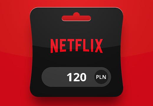 Netflix PLN 120 هدية بطاقة PL