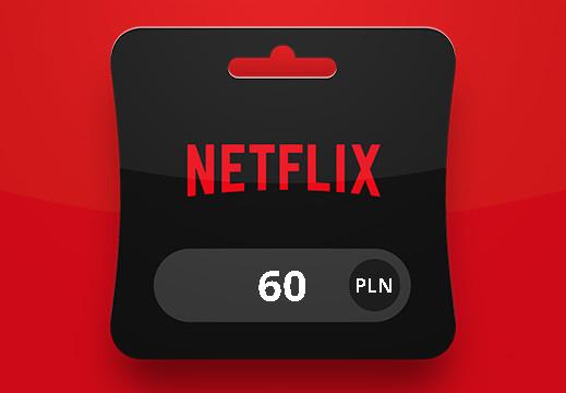 Netflix PLN 60 هدية بطاقة PL