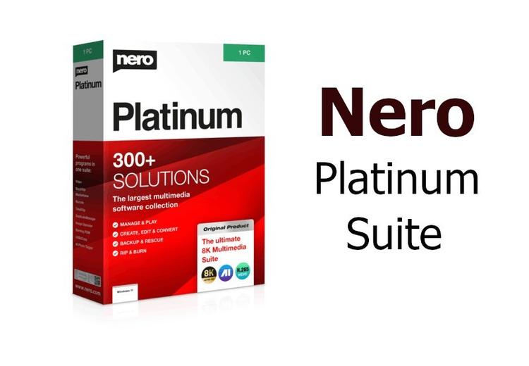 Nero Platinum Suite كود رقمي (1 سنه / 1 بي سي)