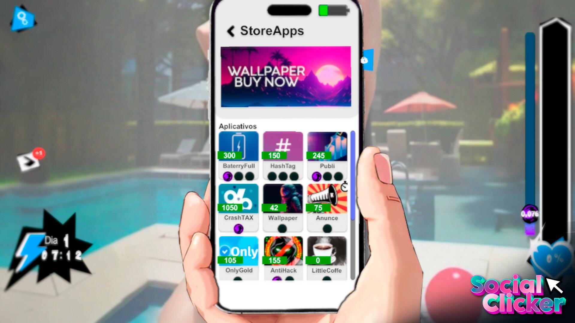 Screen Shot image 1 Social Clicker: Persona بي سي ستيم كود رقمي