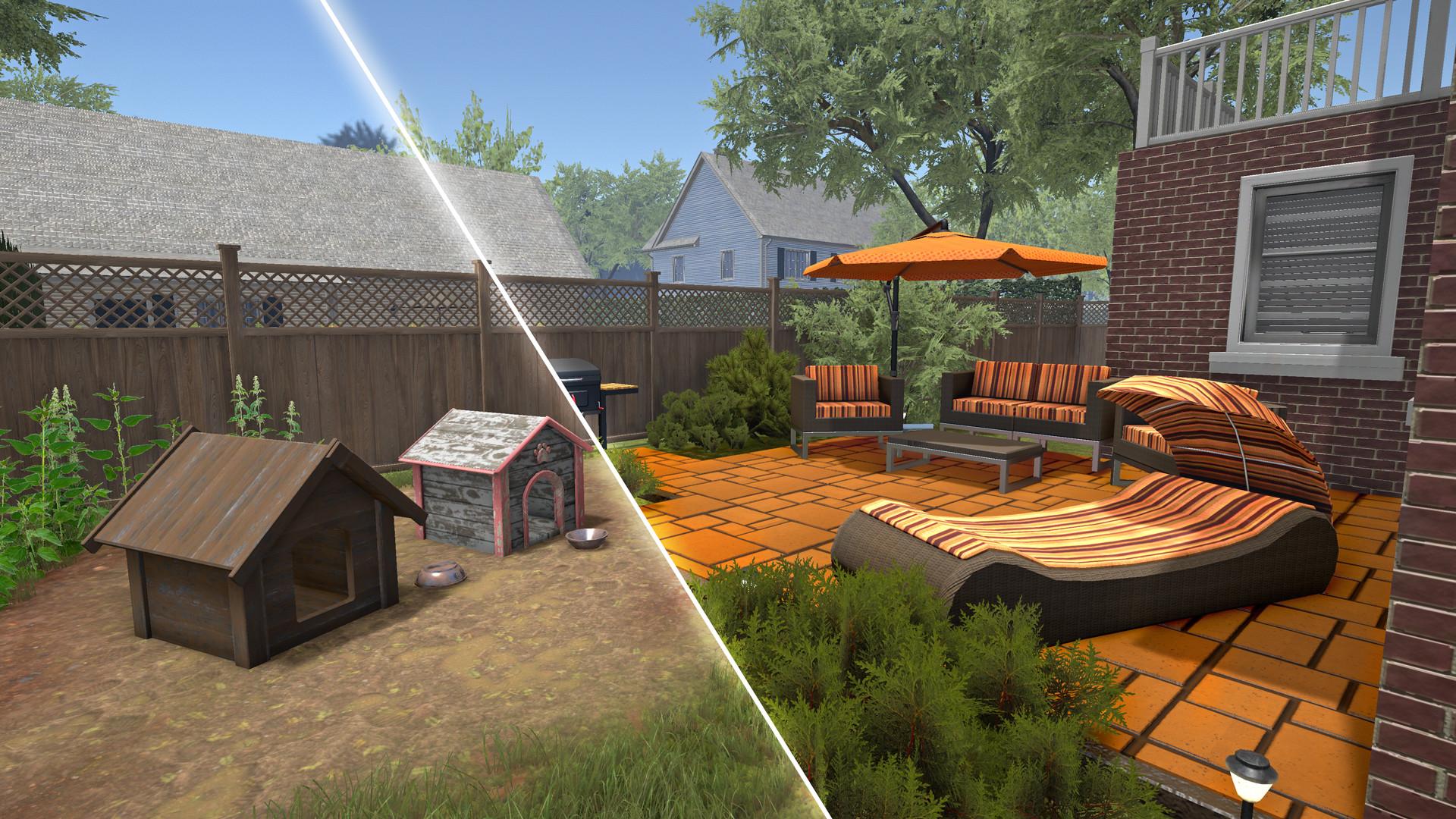 Screen Shot image 3 House Flipper - Garden DLC بي سي ستيم كود رقمي