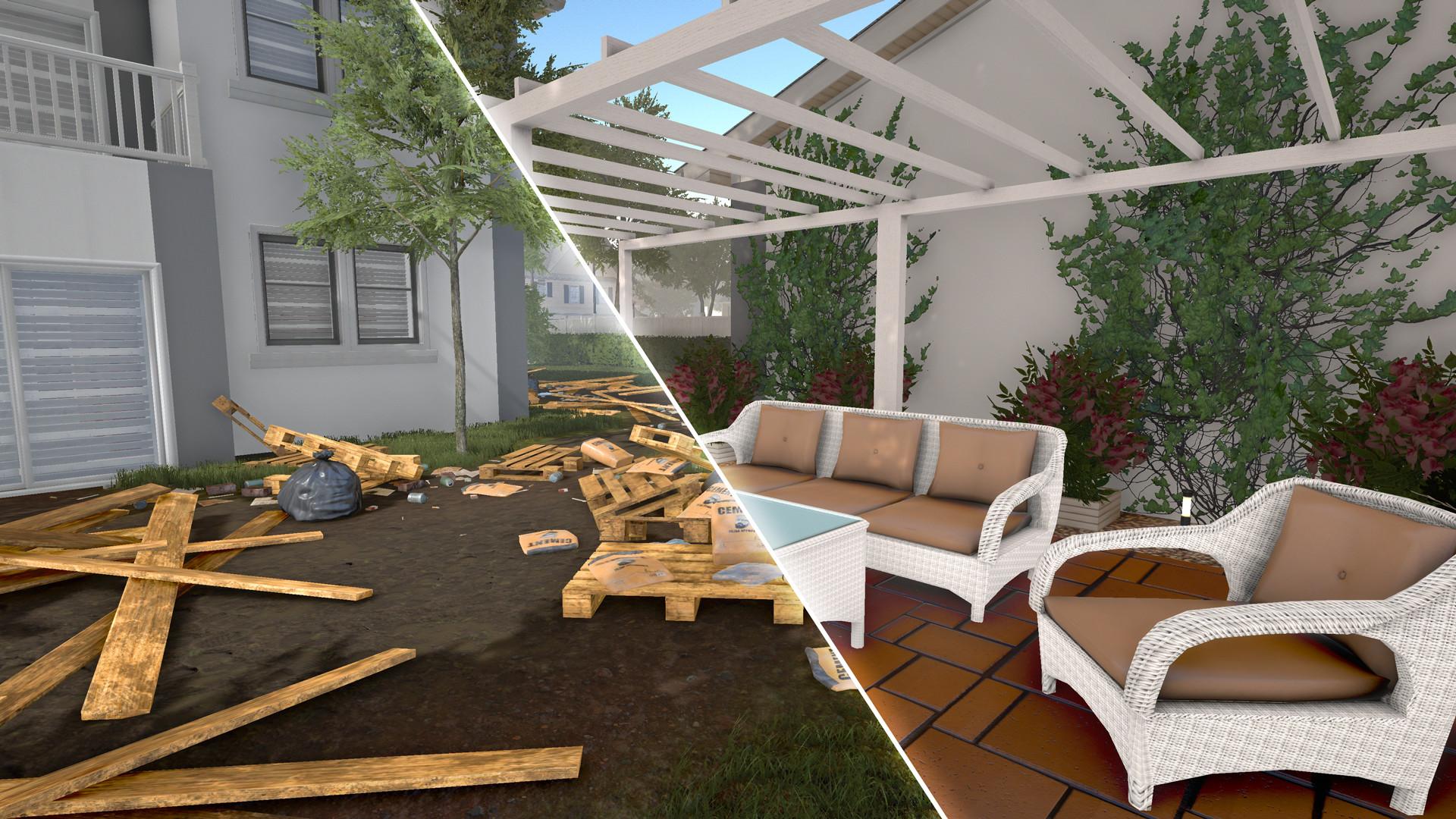 Screen Shot image 2 House Flipper - Garden DLC بي سي ستيم كود رقمي