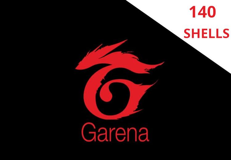 Garena 140 Shells هدية بطاقة TW