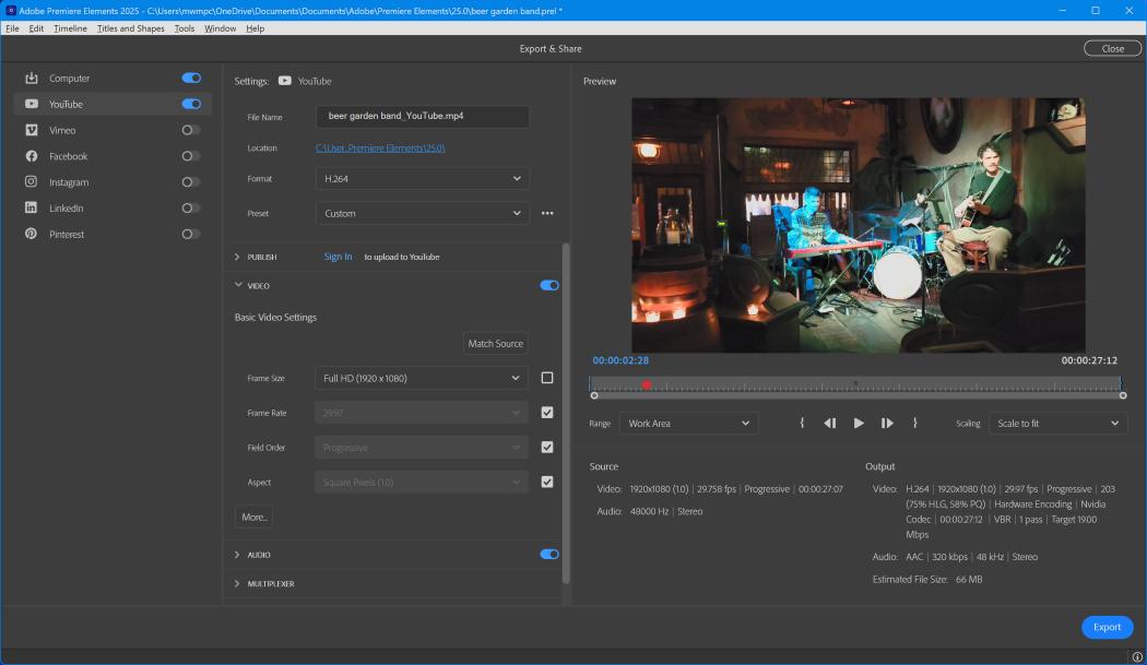 Screen Shot image 1 Adobe Premiere Elements 2025 (3 سنوات / 1 بي سي/ماك)
