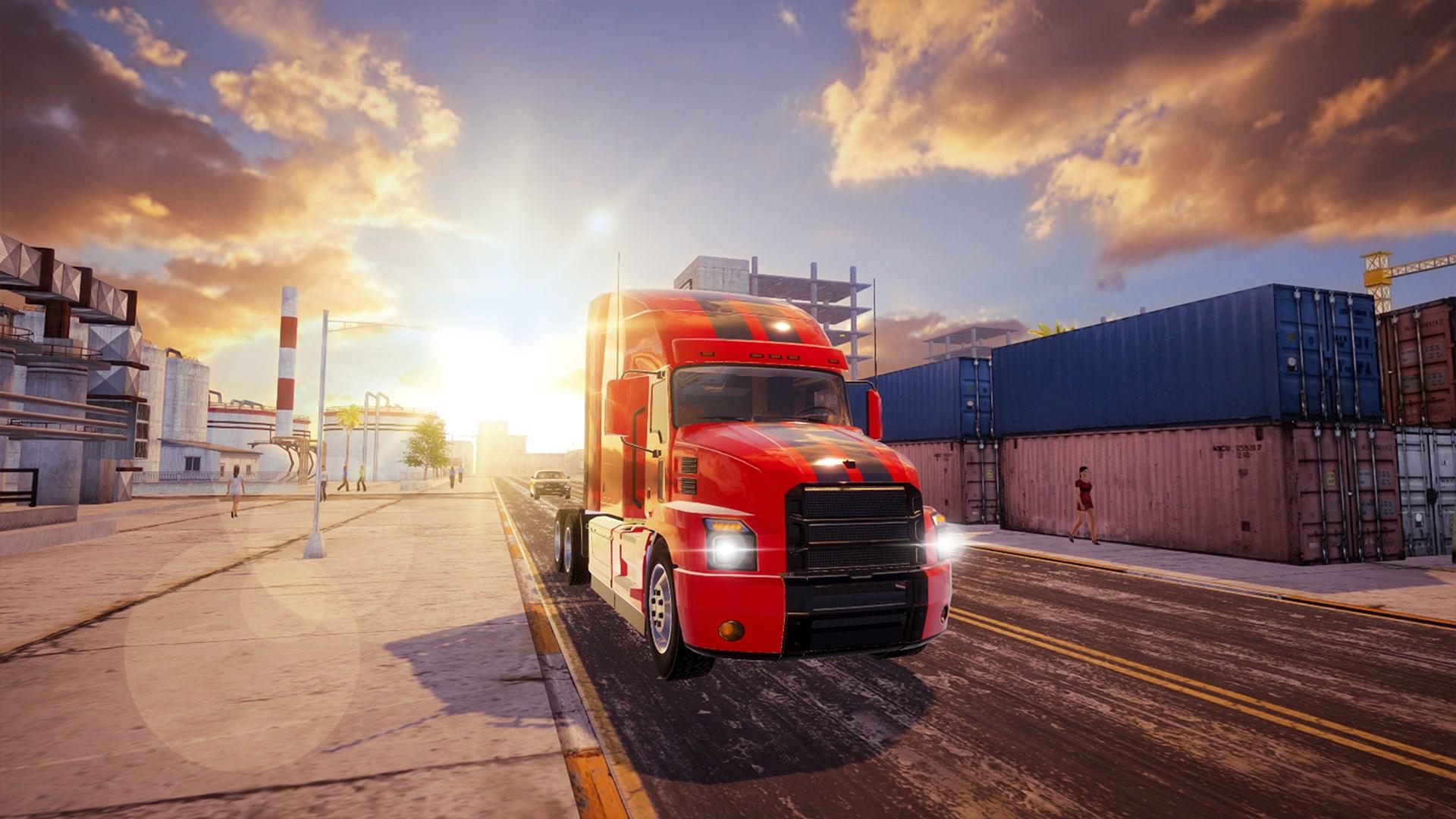 Screen Shot image 2 Truck Simulator Cargo Driver 2025: USA إكس بوكس سيريس X|S حساب