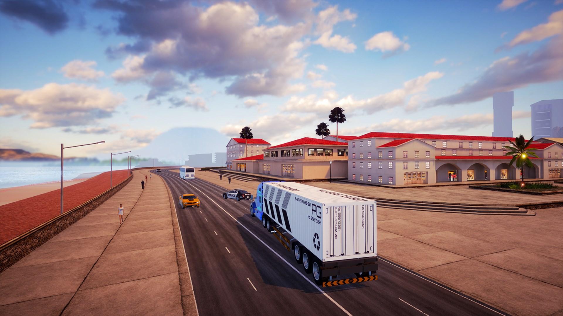 Screen Shot image 1 Truck Simulator Cargo Driver 2025: USA إكس بوكس سيريس X|S حساب
