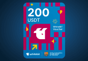 WhiteBIT - FC Barcelona اصدار - 200 USDT Voucher