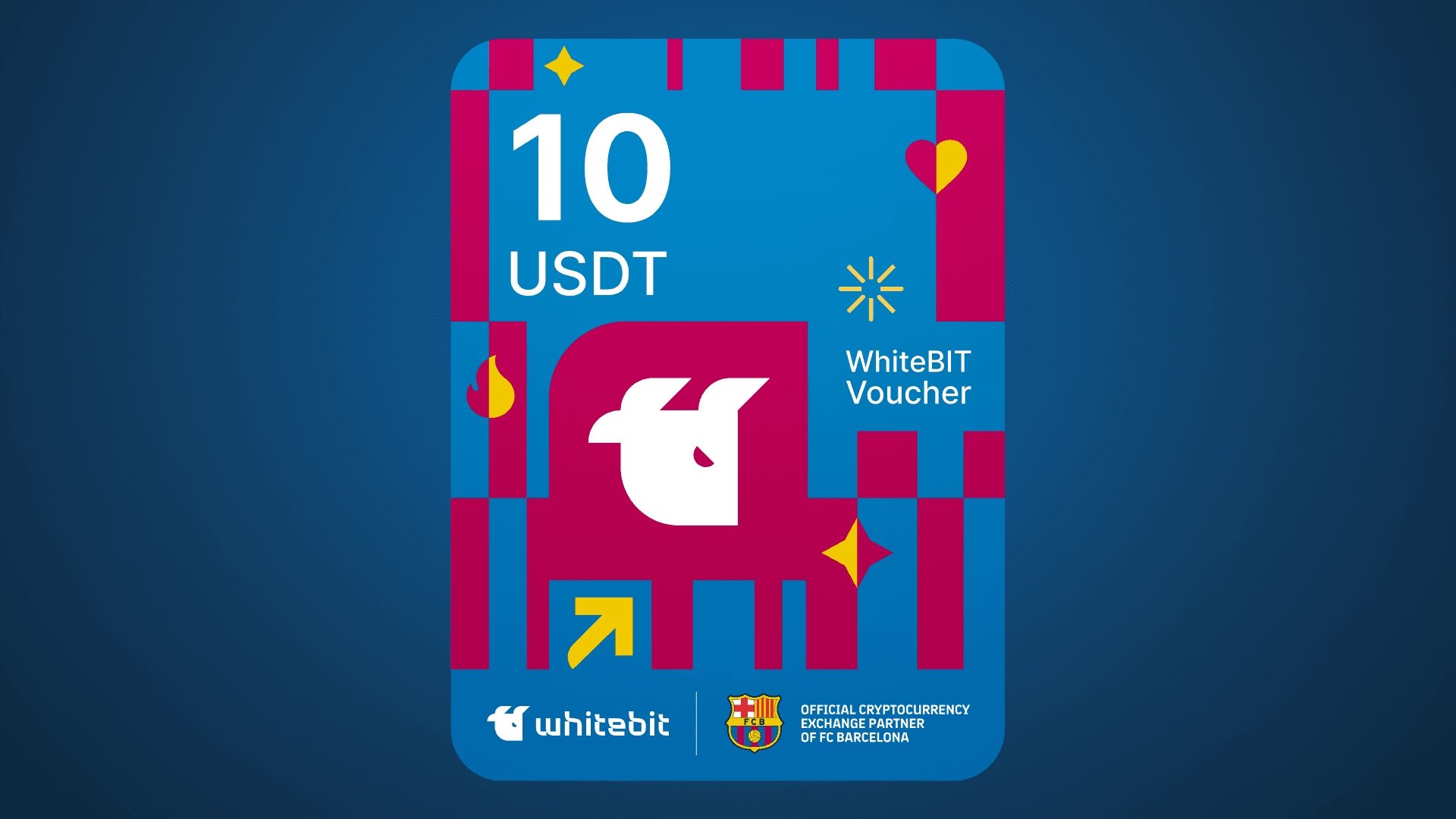 Screen Shot image 0 WhiteBIT - FC Barcelona اصدار - 10 USDT Voucher