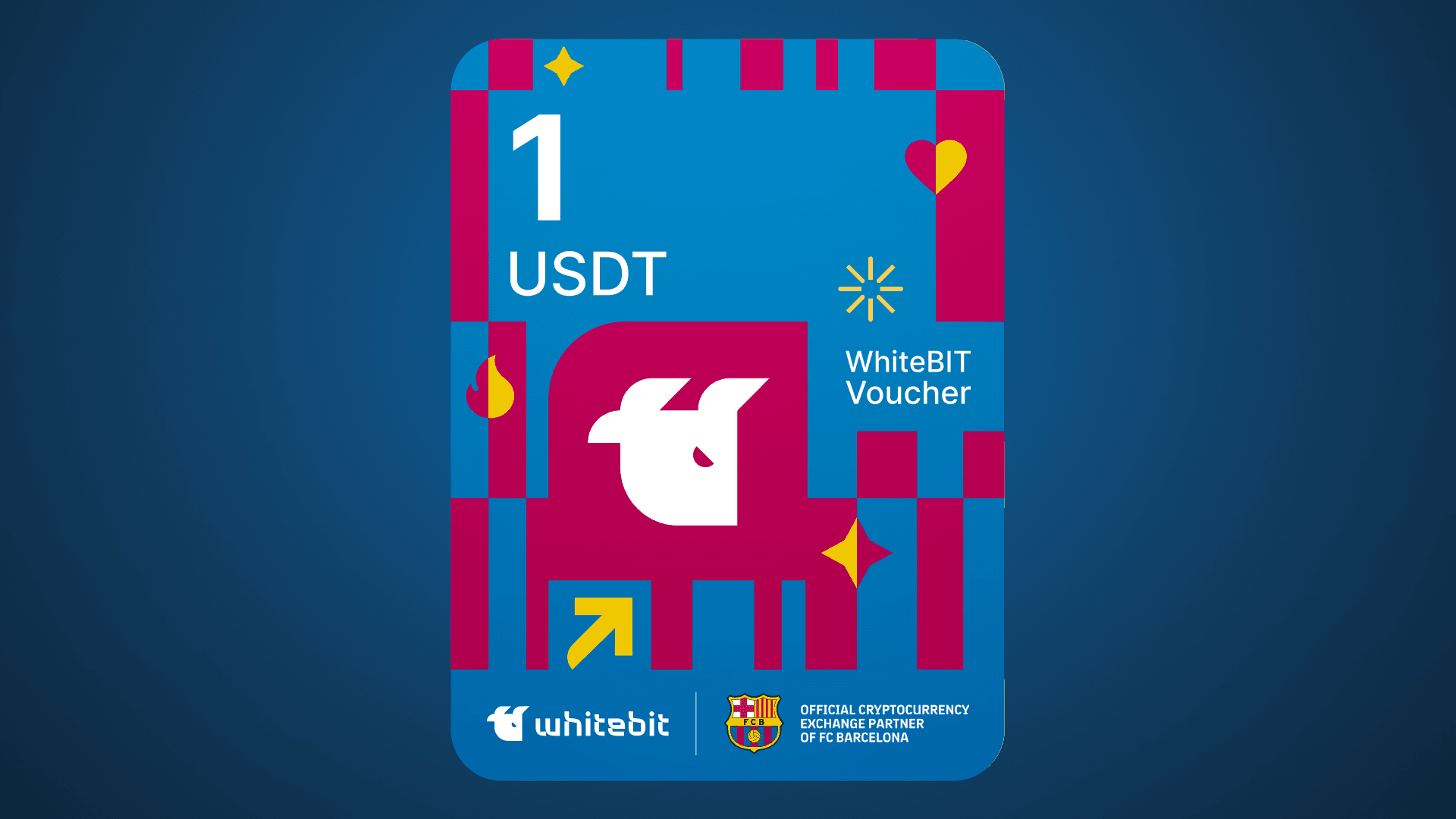 Screen Shot image 0 WhiteBIT - FC Barcelona اصدار - 1 USDT Voucher