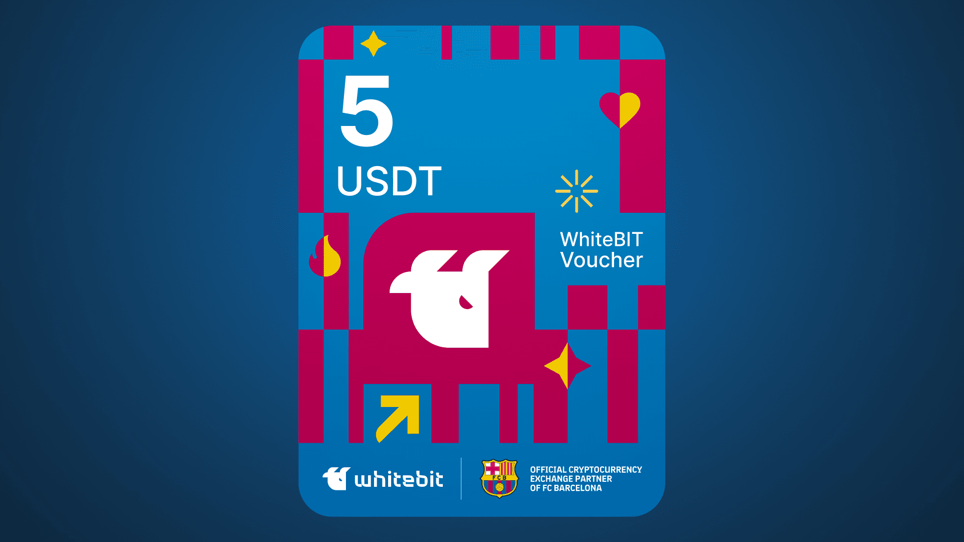 Screen Shot image 0 WhiteBIT - FC Barcelona اصدار - 5 USDT Voucher
