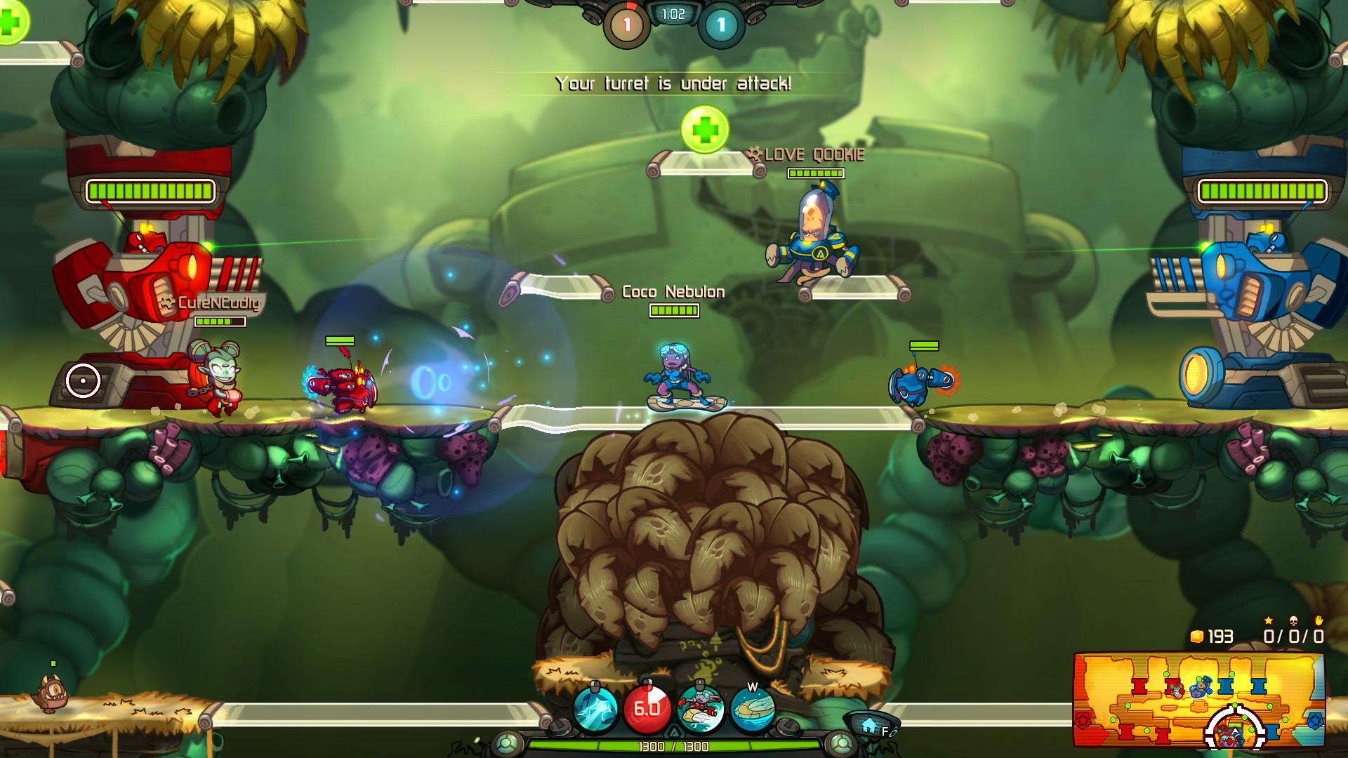 Screen Shot image 0 Coco Nebulon - Awesomenauts Character DLC بي سي ستيم كود رقمي