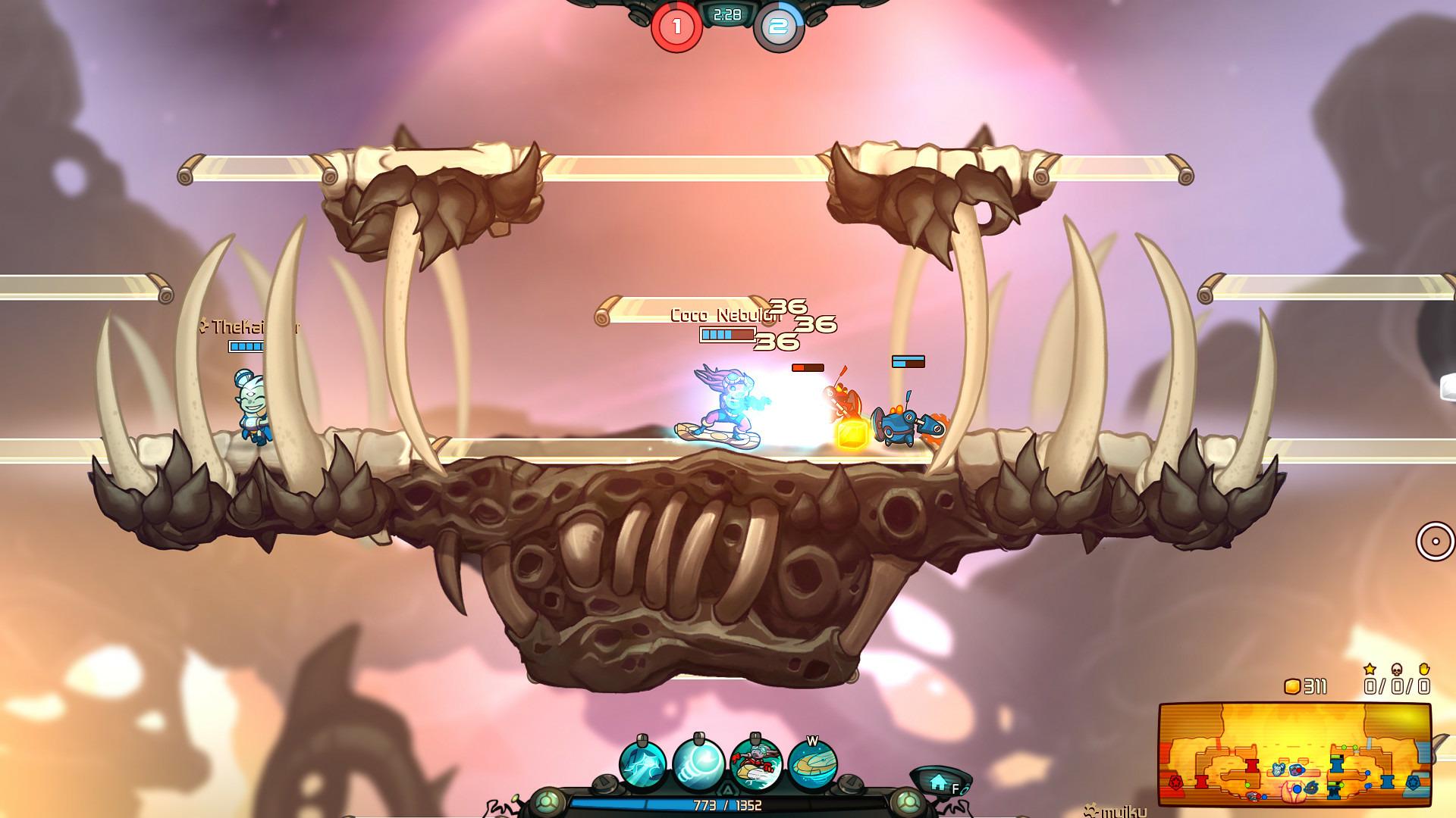 Screen Shot image 5 Coco Nebulon - Awesomenauts Character DLC بي سي ستيم كود رقمي