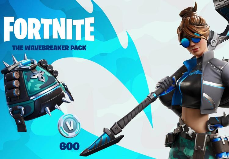 Fortnite - The Wavebreaker Pack DLC اوروبي اكسبوكس 1 كود رقمي