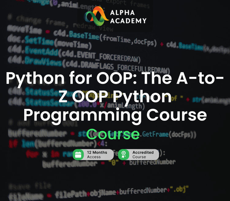Python For OOP: The A-To-Z OOP Python Programming Course Alpha Academy كود