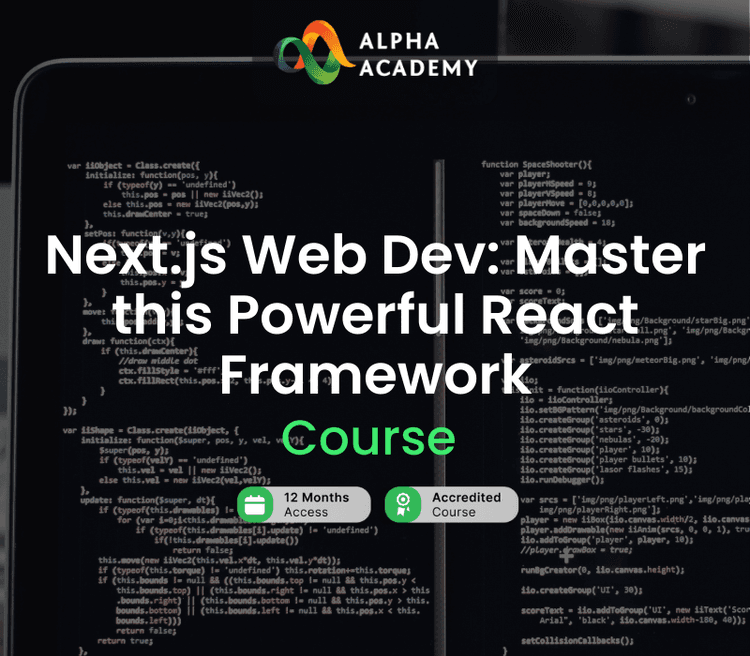 Next.Js Web Dev: Master This Powerful React Framework Alpha Academy كود