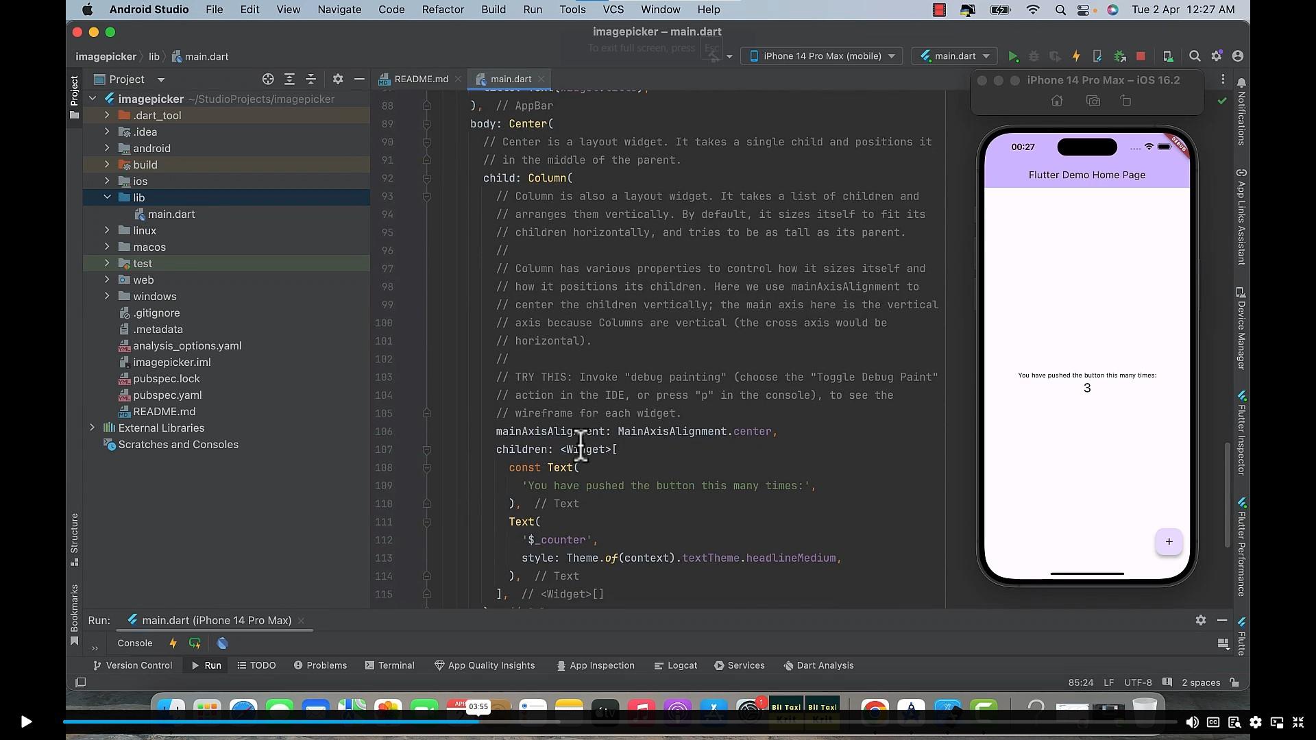 Screen Shot image 1 Flutter Guide - Face Recognition And Detection In Flutter Alpha Academy كود