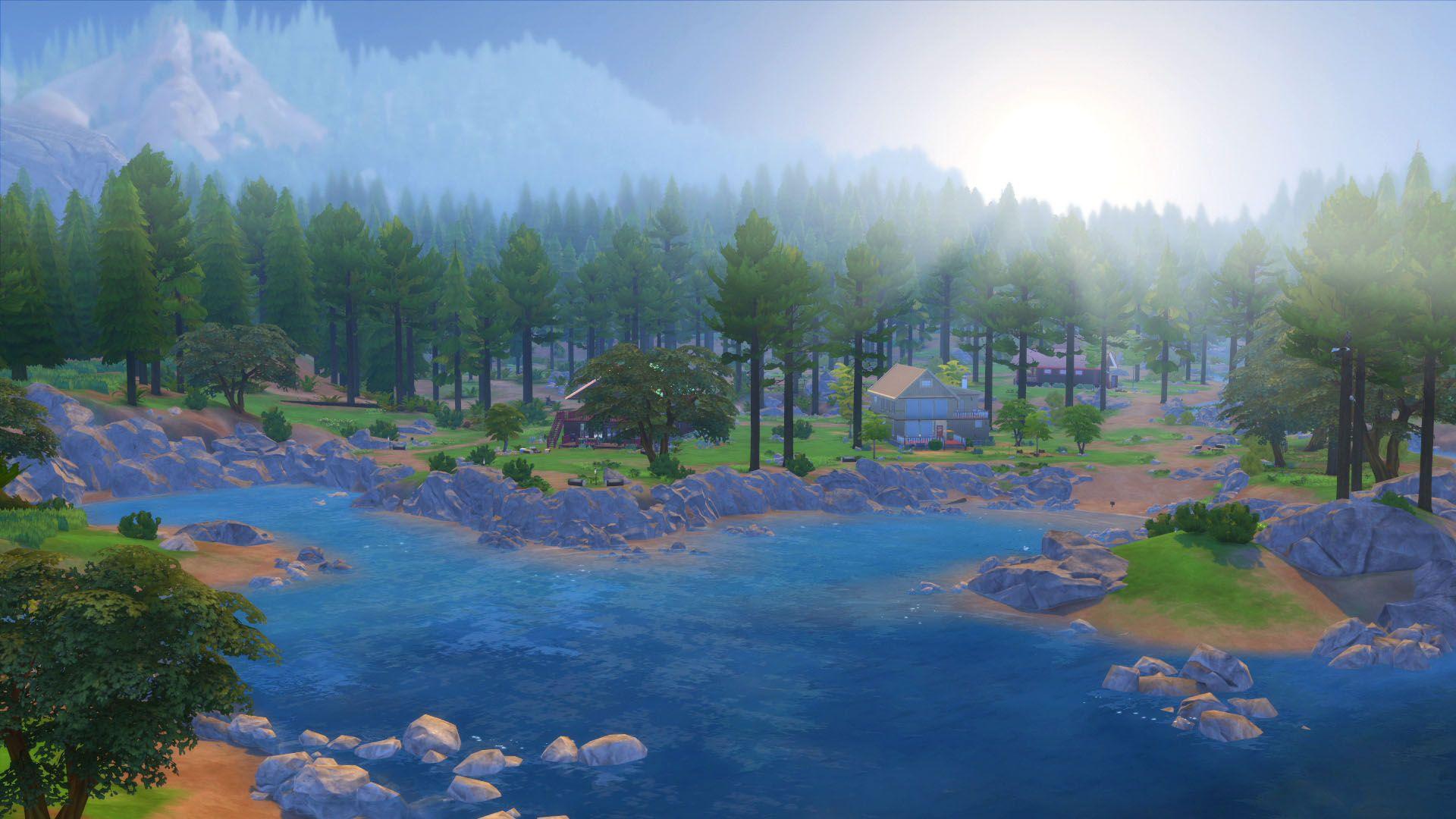 Screen Shot image 3 The Sims 4 - Get To Work + Outdoor Retreat + Luxury Party Stuff DLC حزمة بي سي EA App كود رقمي