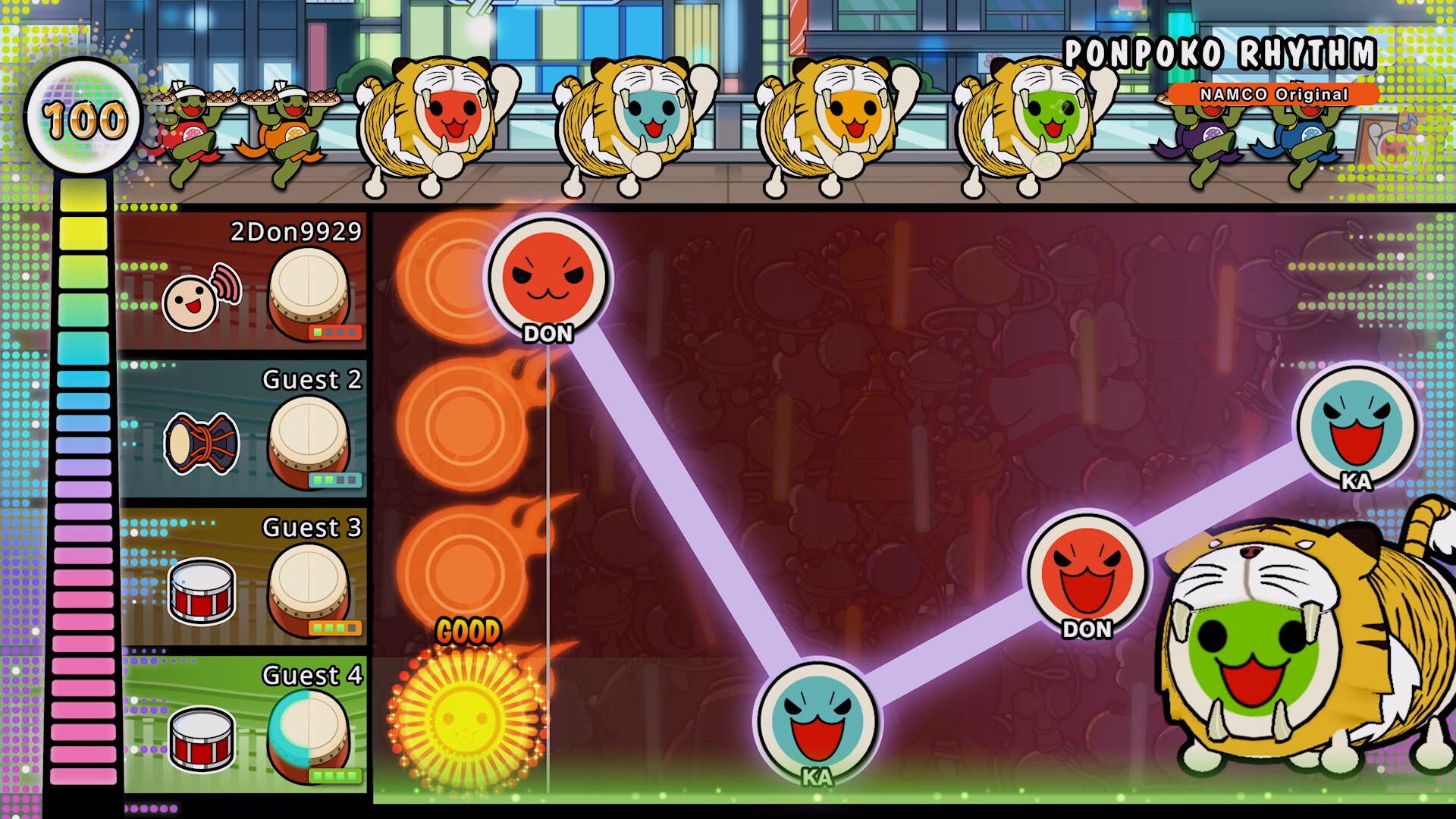 Screen Shot image 1 Taiko No Tatsujin Rhythm Festival: The Setlist اصدار اوروبي بي سي ستيم كود رقمي