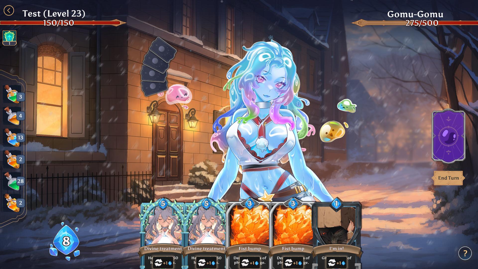 Screen Shot image 4 AURA: Hentai Cards - Jelly Christmas DLC بي سي ستيم كود رقمي