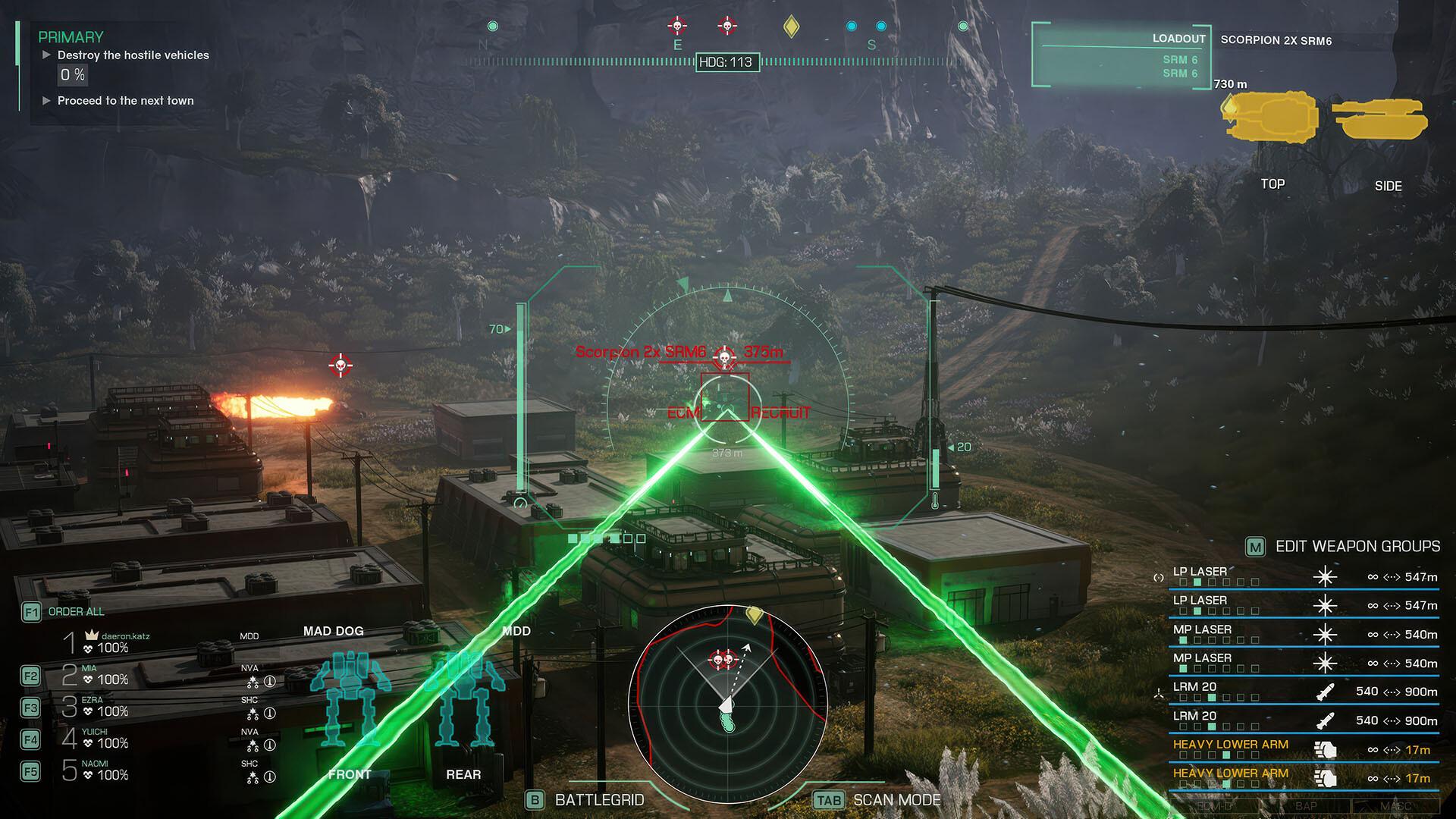 Screen Shot image 1 MechWarrior 5: Clans بي سي رابط هديه ستيم