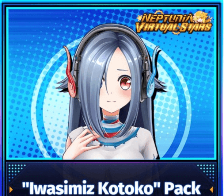 Neptunia Virtual Stars - Iwasimiz Kotoko Pack DLC EU PC Steam CD Key
