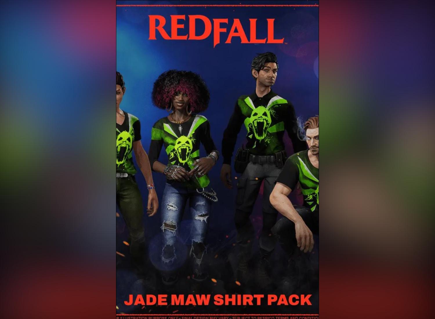 Screen Shot image 0 Redfall - Jade Maw T-Shirt DLC إكس بوكس سيريس X|S / بي سي كود رقمي
