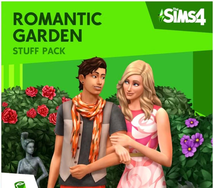 The Sims 4 - Romantic Garden Stuff DLC اوروبي بي سي EA App كود رقمي
