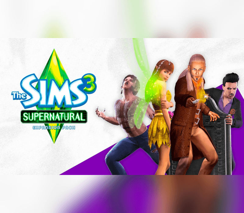 The Sims 3 - Supernatural DLC EA App كود رقمي