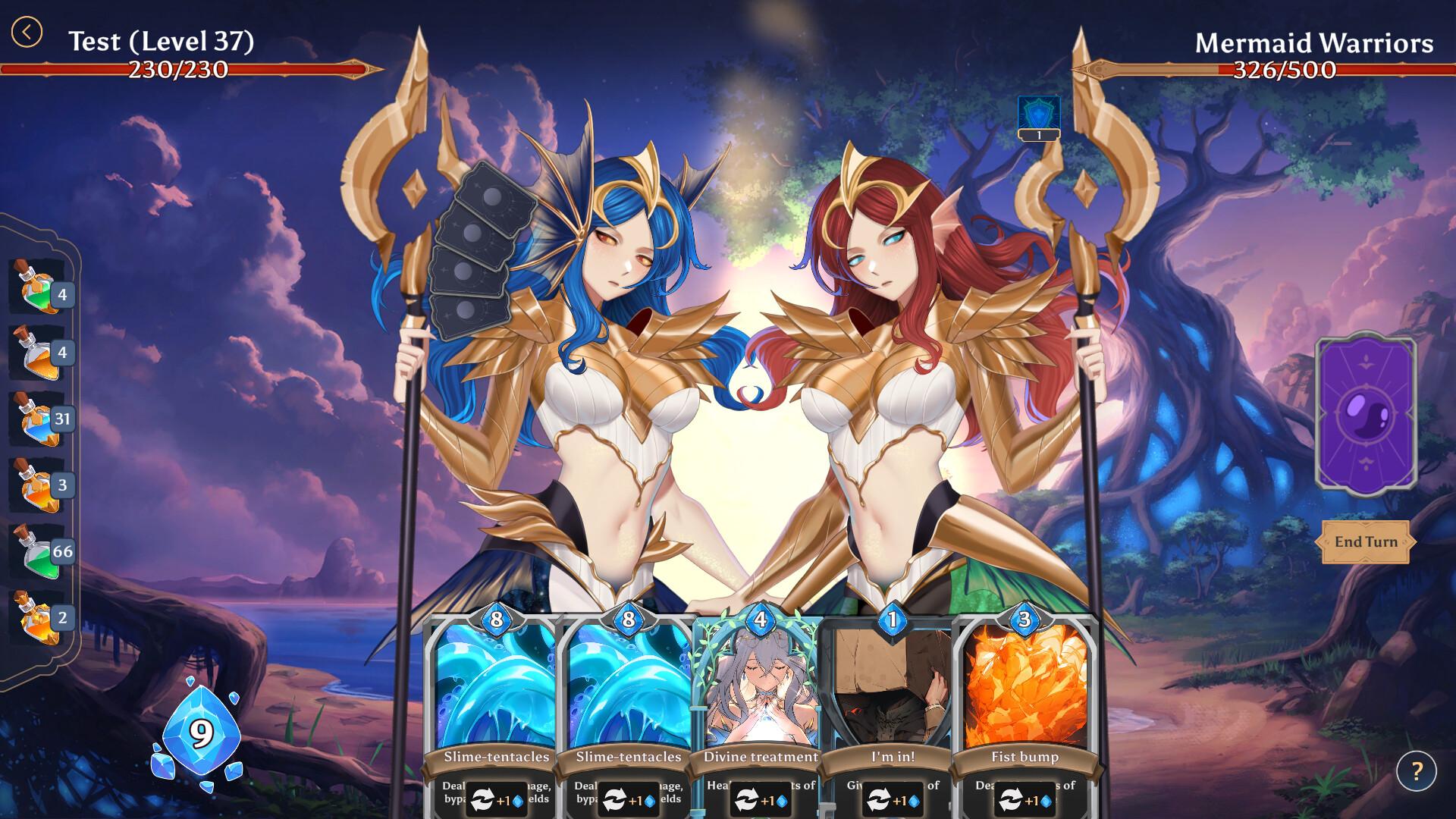 Screen Shot image 5 AURA: Hentai Cards - The Dark Sea DLC بي سي ستيم كود رقمي