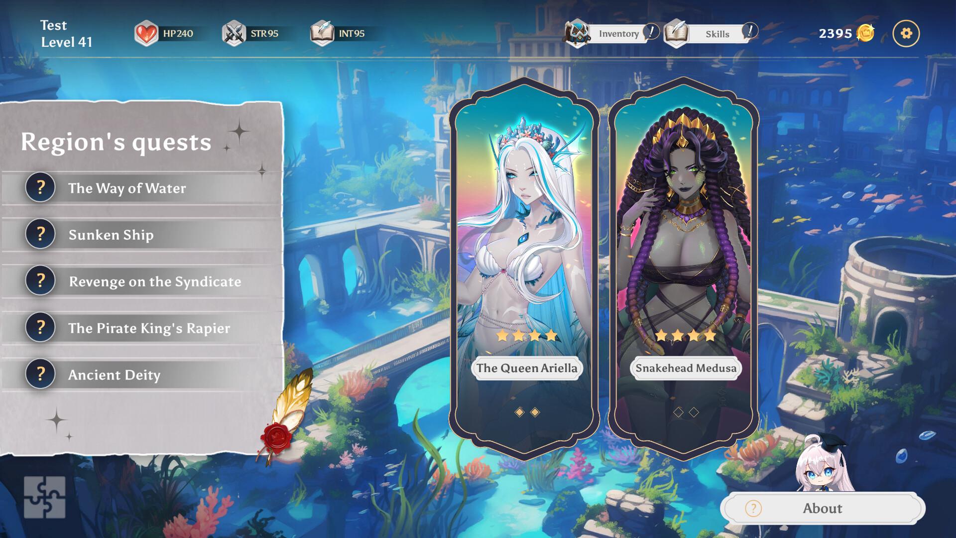 Screen Shot image 1 AURA: Hentai Cards - The Dark Sea DLC بي سي ستيم كود رقمي