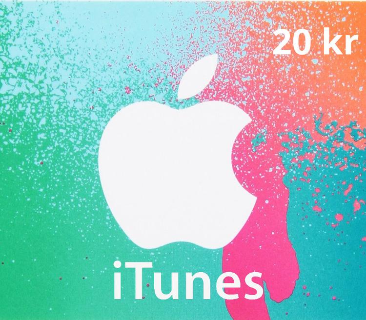 iTunes 20 kr NO Card