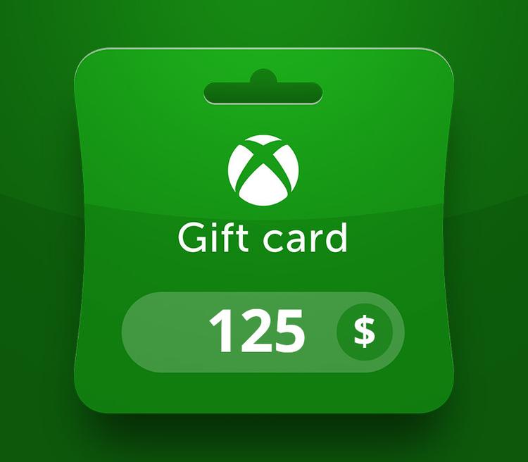 إكس بوكس Live USD 125 Prepaid بطاقة امريكي