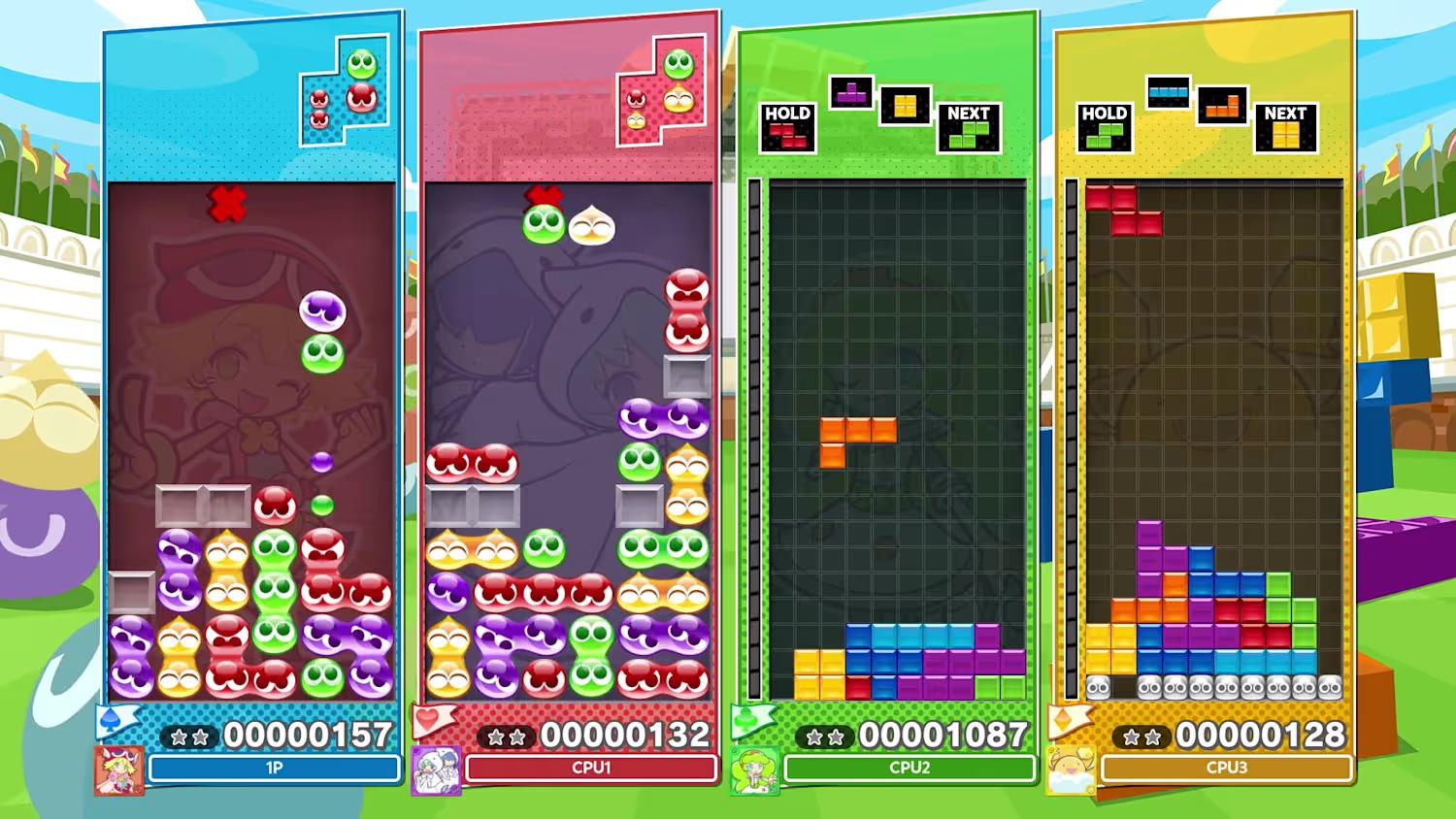Screen Shot image 0 Puyo Puyo Tetris 2S نينتندو سويتش 2 Online حساب Activation
