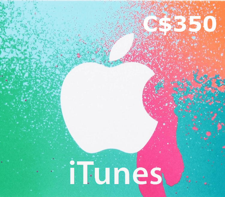 آيتونز C$350 كندا بطاقة