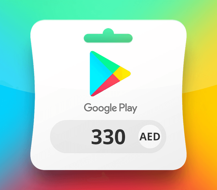 Google Play AED 330 Gift Card AE
