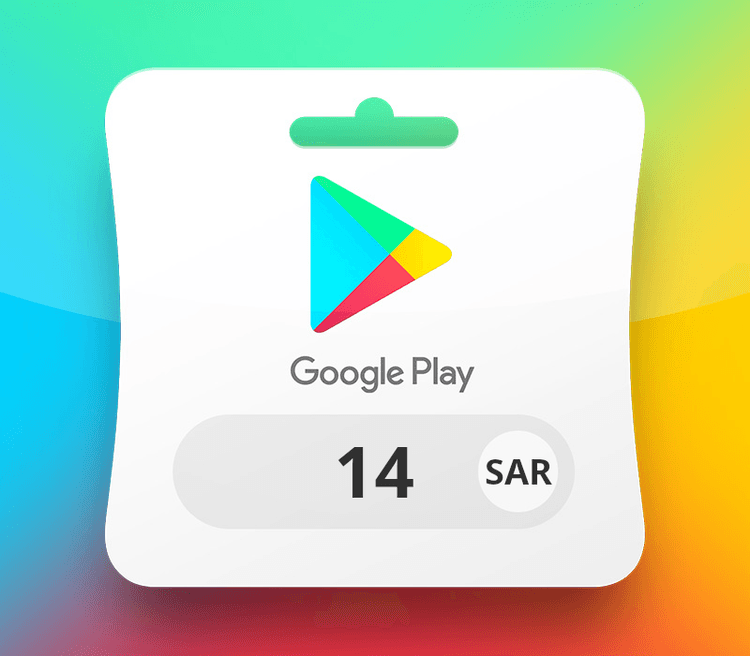 Google Play SAR 14 Gift Card SA