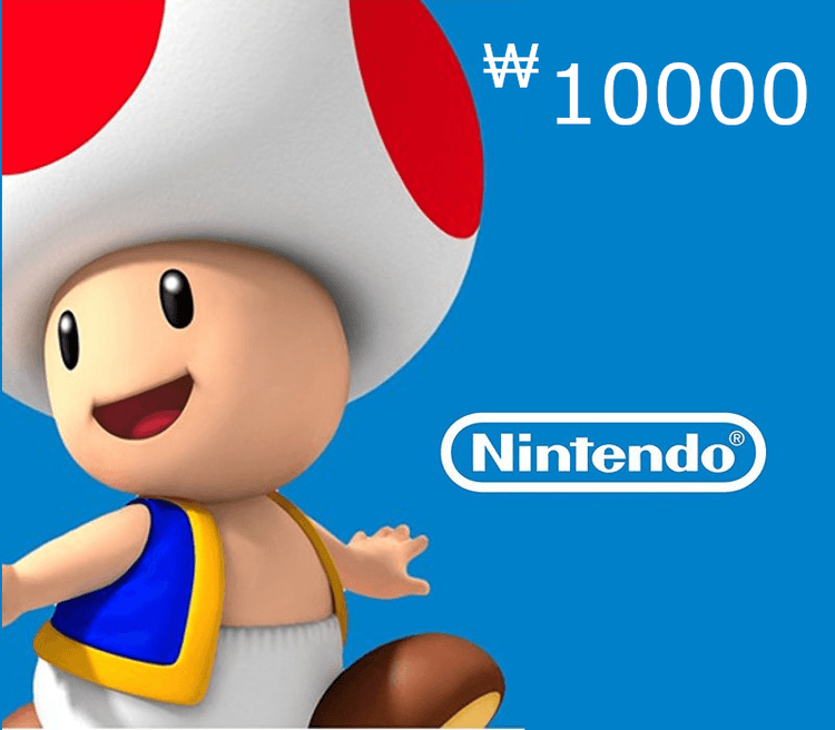 Nintendo eShop Prepaid Card KRW 10000 Key KR
