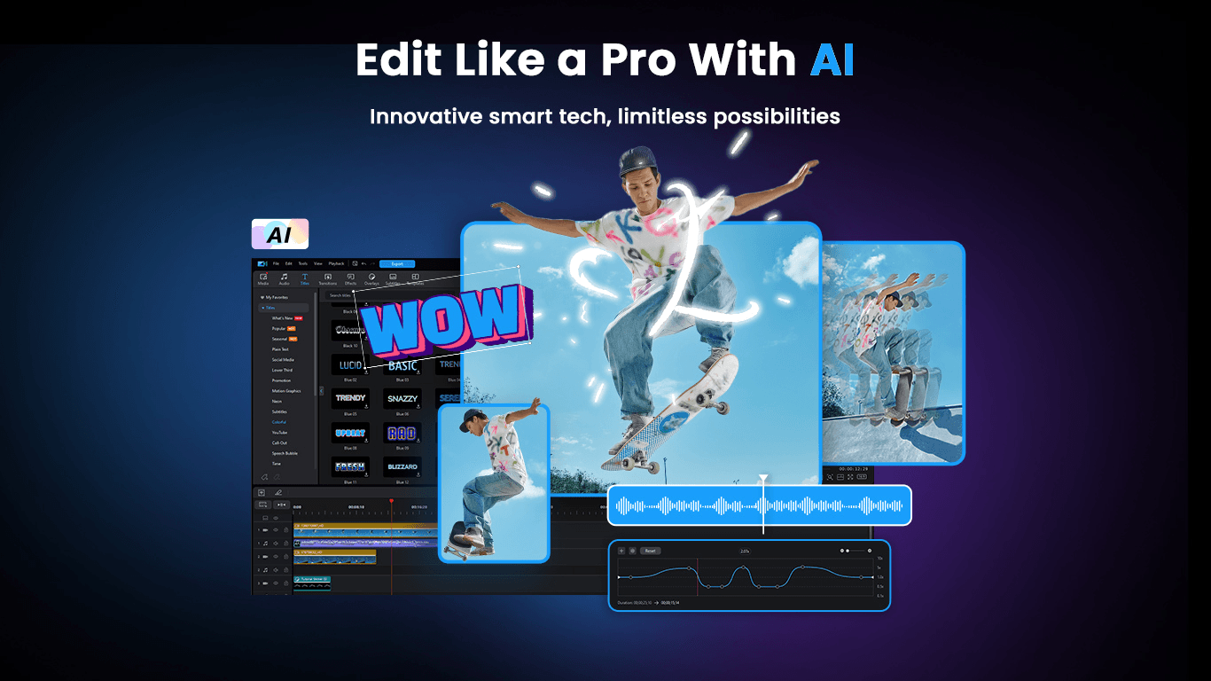 Screen Shot image 2 CyberLink PowerDirector 365 كود رقمي (1 سنه / 1 بي سي)