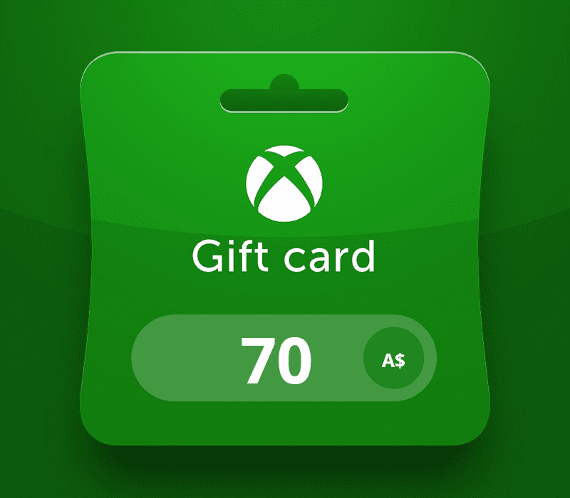 XBOX Live AUD 70 Prepaid Card AU