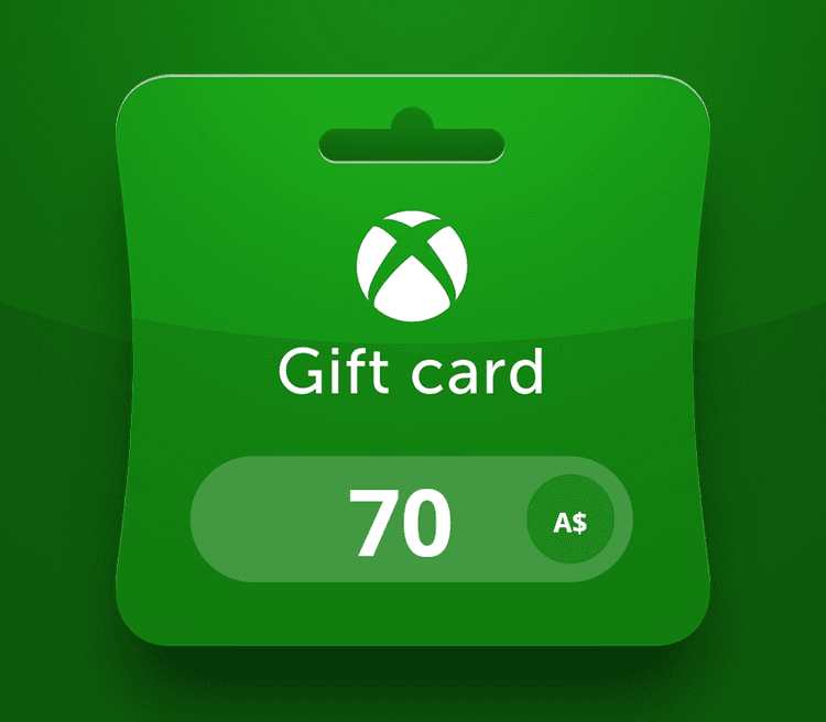 XBOX Live AUD 70 Prepaid Card AU