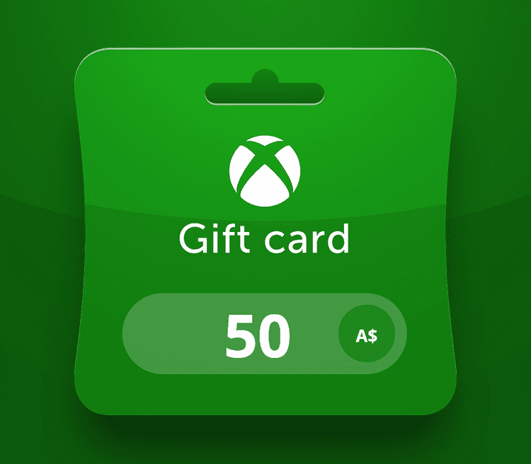 XBOX Live AUD 50 Prepaid Card AU