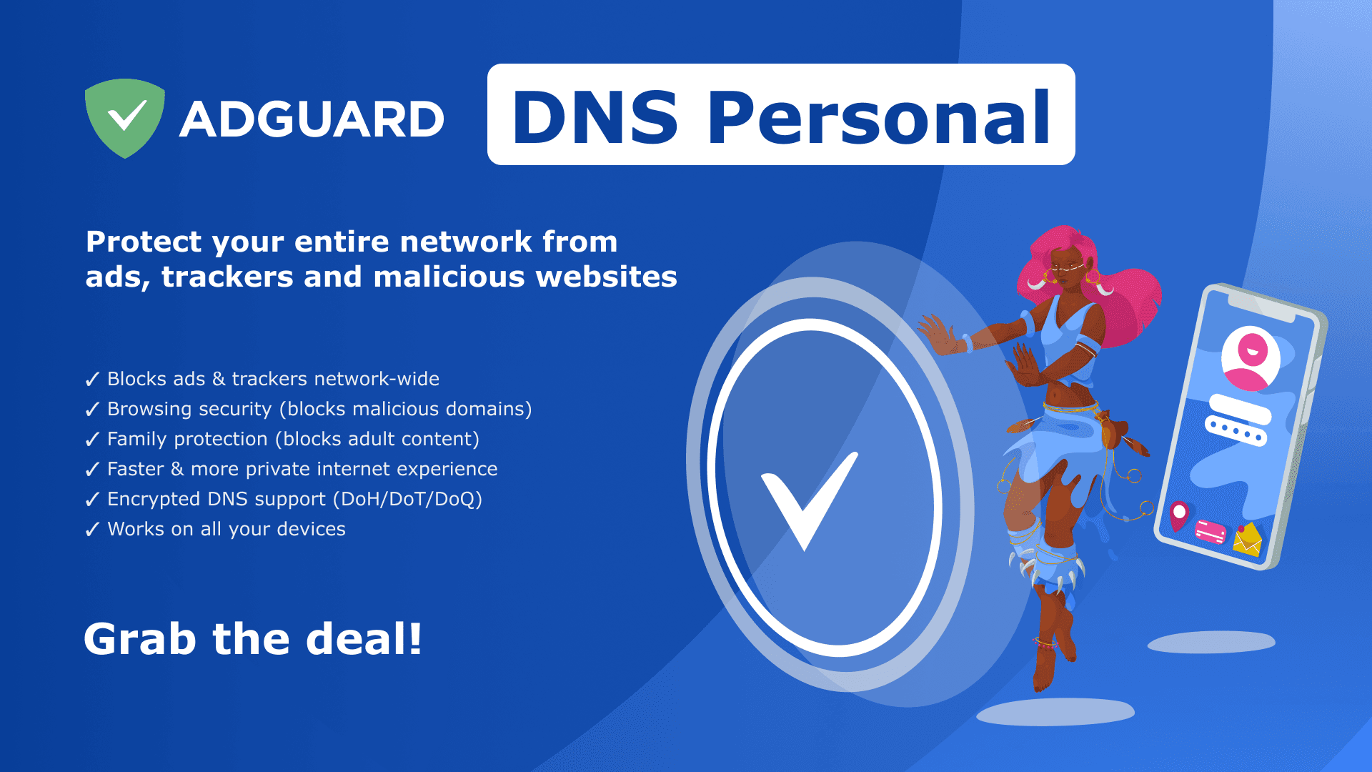 Screen Shot image 7 AdGuard DNS Personal مفتاح (1 شهر / 20 اجهزة)