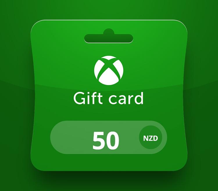 XBOX Live NZD 50 Prepaid Card NZ
