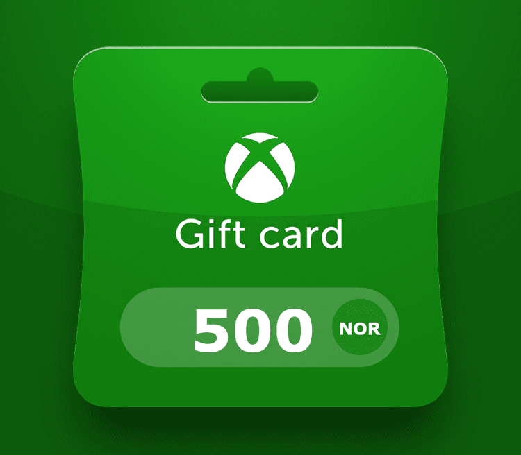 إكس بوكس Live NOK 500 Prepaid بطاقة NO