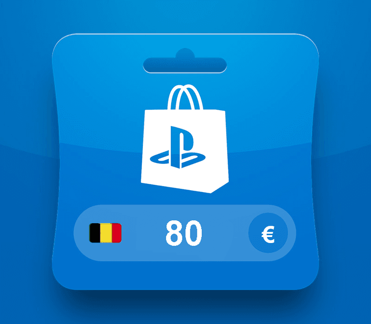 PlayStation Network EUR 80 Gift Card BE