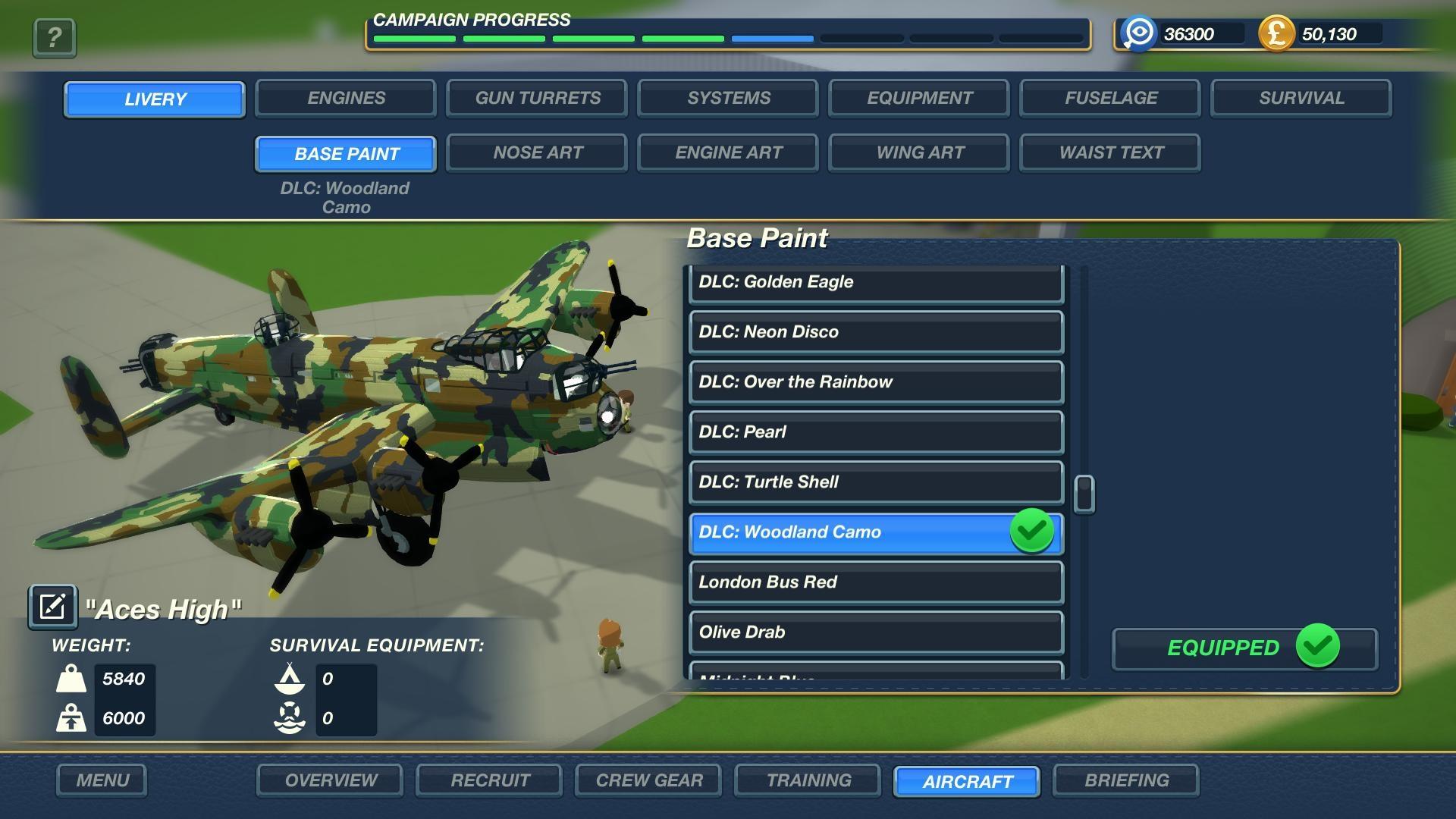 Screen Shot image 0 Bomber Crew - Skin Pack DLC بي سي ستيم كود رقمي